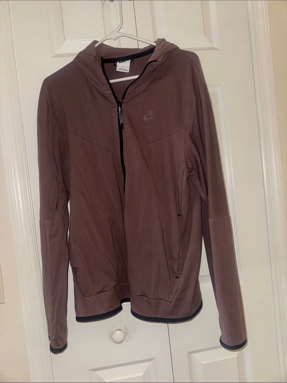 Nike Women’s brown Hooded Zip-Up Jacket